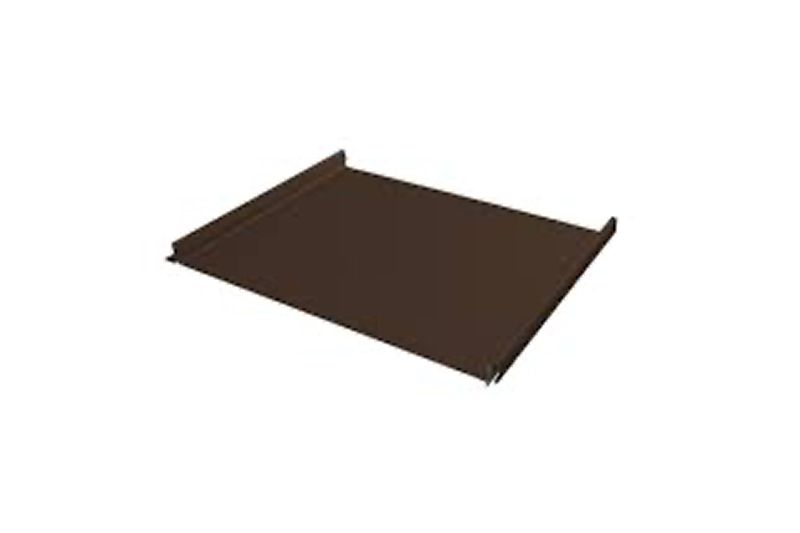 Кликфальц Grand Line 0,45 Drap с пленкой на замках RAL 9003 сигнальный белый
