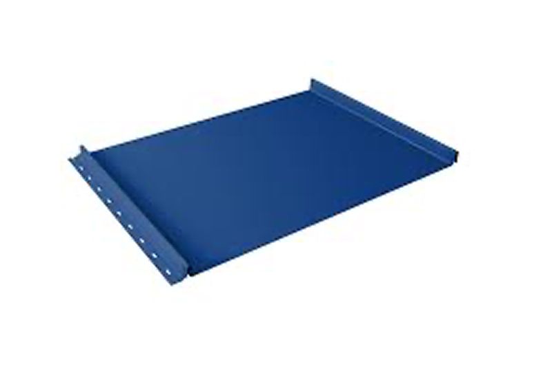 Кликфальц Grand Line 0,5 Satin с пленкой на замках RAL 5005 сигнальный синий