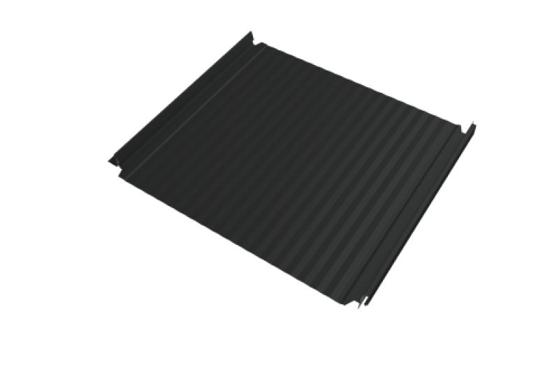 Кликфальц Double Pro Grand Line 0,5 Drap TX с пленкой на замках RAL 7016 антрацитово-серый