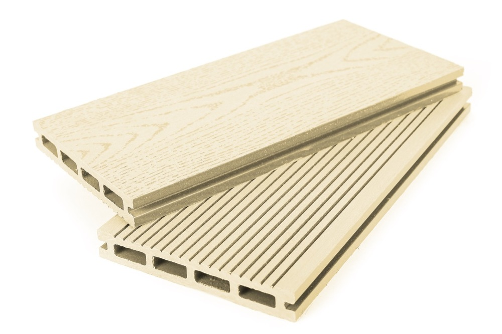 Террасная доска Grand Line 160 мм слоновая кость,3 м.