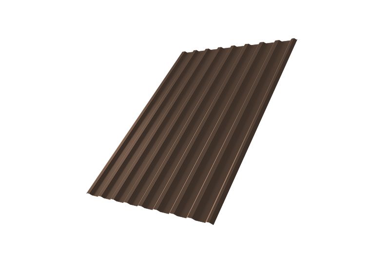 Профнастил С20R 0,5 Drap TX RAL 8017 шоколад