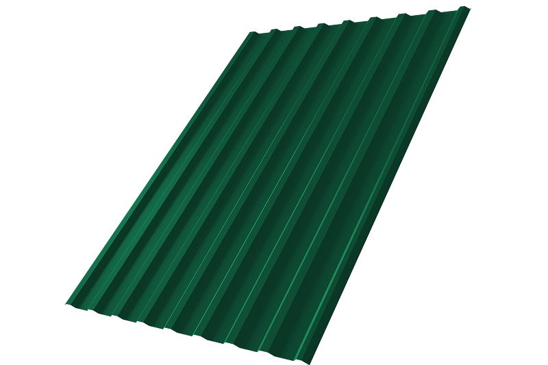 Профнастил С20R 0,5 Satin RAL 6005 зеленый мох