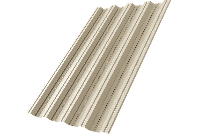 Профнастил НС44R 0,5 Satin RAL 1015 светлая слоновая кость