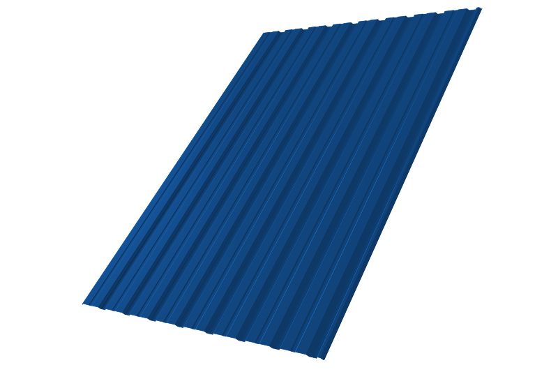 Профнастил С10R 0,4 PE RAL 5005 сигнальный синий