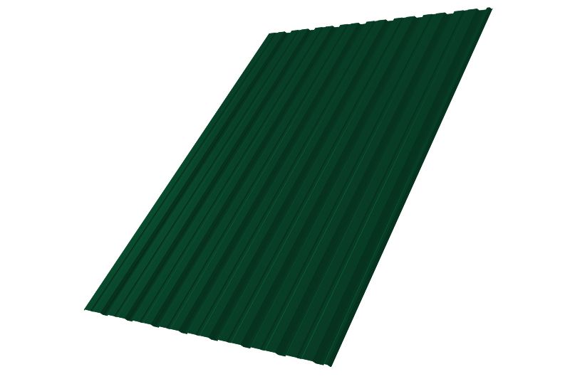 Профнастил С10R 0,4 PE RAL 6005 зеленый мох