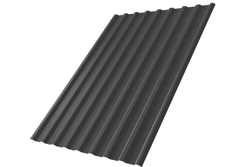 Профнастил С20R 0,4 PE RAL 7004 сигнальный серый