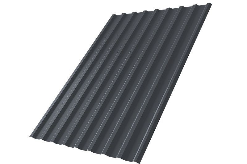 Профнастил С20R 0,45 PE RAL 3005 красное вино