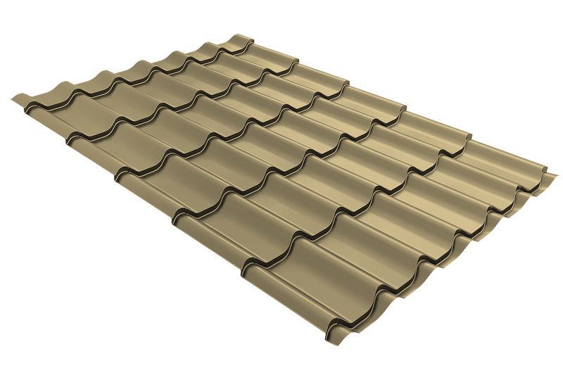 Профиль волновой Classic  0,45 PE RAL 1014 слоновая кость