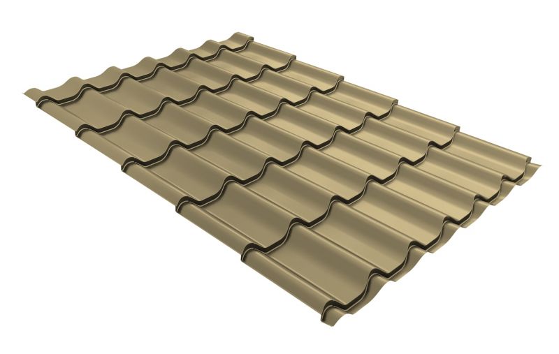 Профиль волновой Classic  0,4 PE RAL 1014 слоновая кость