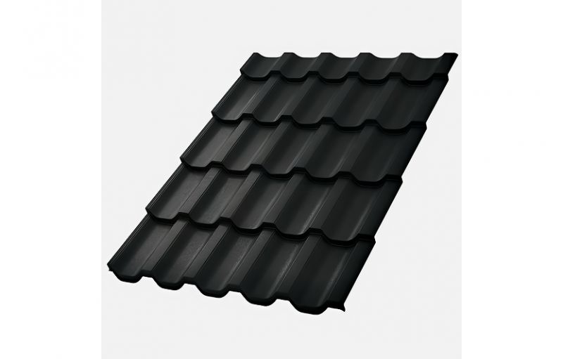 Металлочерепица МП Трамонтана-XL (VikingMP E-20-7016-0.5)