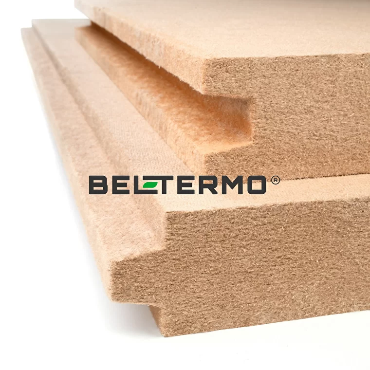 Древесная изоляция BELTERMO Ultra, 60 мм, Шип-паз