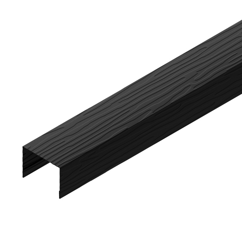 Горизонтальный П-образный профиль SV18,2 Сталь PE (Zn180) 0,5мм RoofTop Glance