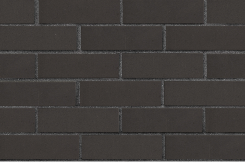 Кирпич облицовочный ЛСР графитовый гладкий, 250*120*65 мм