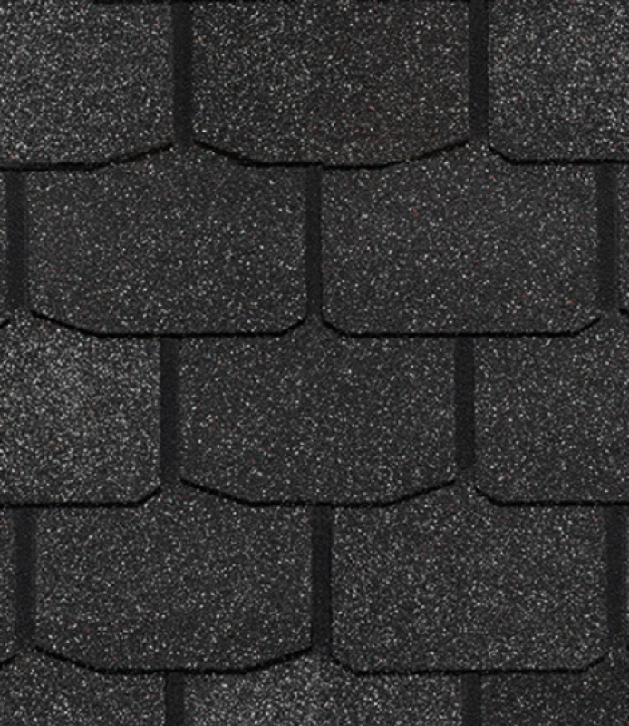 Гибкая черепица Docke / Деке PIE PREMIUM ЦЮРИХ,Ежевика