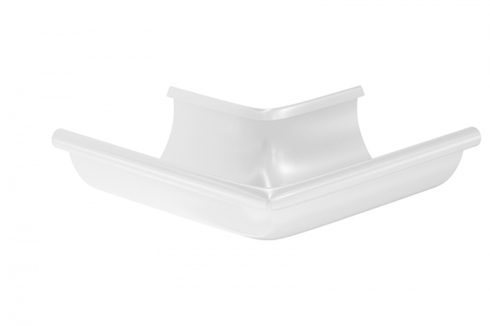 Водосточная система Aquasystem PE Угол желоба наружный, 90/125 RR20