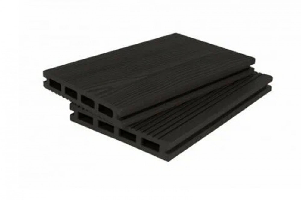 Террасная доска Grand Line 140 мм 3D Wood графит,3 м.