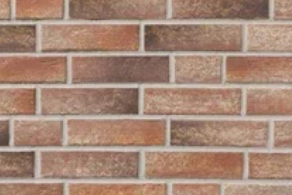 Клинкерная плитка Stroeher Zeitlos 357 backstein рельефная NF14, 240*71*14 мм