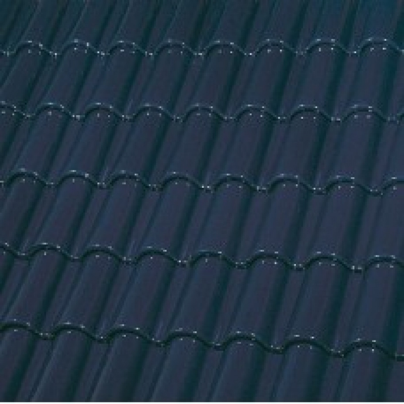 Керамическая черепица Монах и Монашка ГЛАЗУРЬ ЕТ40 ДВУХСТОРОННЯЯ COBALT BLUE