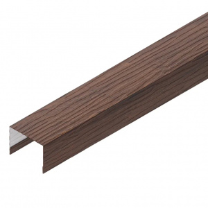 Горизонтальный П-образный профиль на столб 60 Сталь PE MATT (Zn180) 0,5мм RoofTop Matt