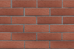 Кирпич клинкерный ЛСР Эдинбург темно-красный береста 250*85*65 мм