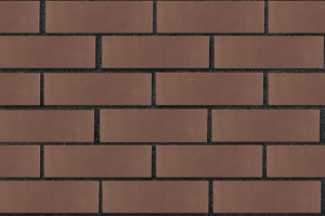 Кирпич облицовочный ЛСР графитовый рустик, 250*120*65 мм