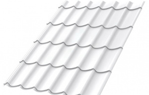 Металлочерепица МП Ламонтерра NormanMP (ПЭ-01-9010-0.5)