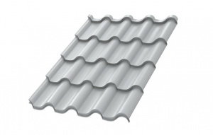 Металлочерепица МП Монтерроса-S NormanMP (ПЭ-01-9010-0.5)