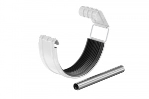 Водосточная система Aquasystem PE Соединитель желоба в комплекте, 90/125 RR20