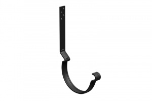 Водосточная система Aquasystem  PE Крюк длинный 190мм с комплектом крепления RAL9005