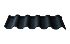 Композитная черепица TimsTile Грув 1340*420 мм Черный (15)