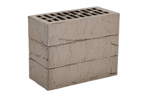 Кирпич лицевой керамический пустотелый с утолщенной стенкой 20 мм, KonigsteinУЭЛЬС ШТАЙНГРАУ 60 шт