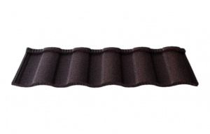 Композитная черепица TimsTile Роман 1340*420 мм Черно-красный (6)