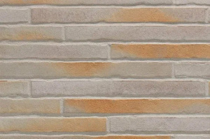 Клинкерная плитка Stroeher Riegel 50 450 gold-weiss шероховатая, 490*40*14 мм