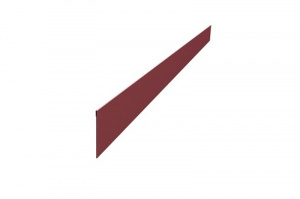 Ламель забора жалюзи Palermo стартовая/финишная для калиток и ворот 0,5 Velur 