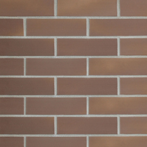 Плитка облицовочная Plato Brown AK, коричневая гладкая,карамельный от-к (240х71х14),Terramatic