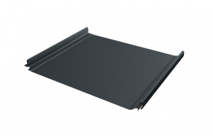 Кликфальц Pro Grand Line 0,5 Drap с пленкой на замках RAL 7016 антрацитово-серый