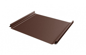 Кликфальц Pro Grand Line 0,5 Drap с пленкой на замках RAL 8017 шоколад