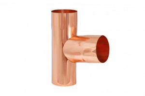 Водосточная система Aquasystem МЕДЬ ТРОЙНИК 125/90 BC